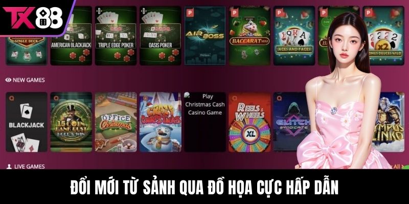 Đổi mới từ sảnh qua đồ họa cực hấp dẫn