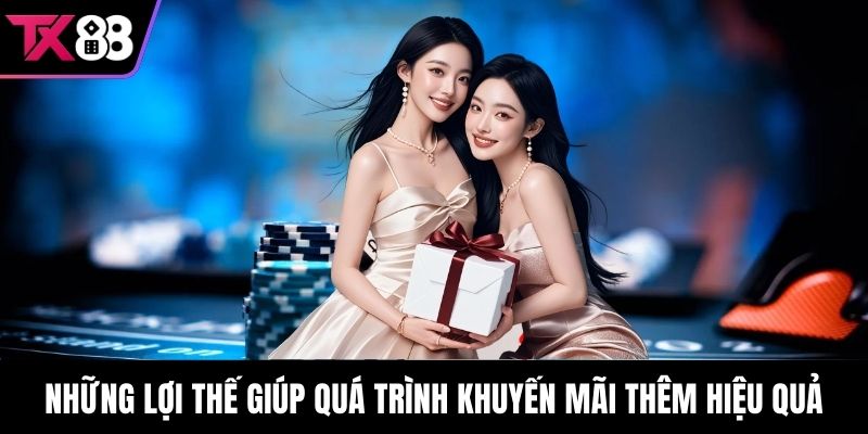 Những lợi thế giúp quá trình khuyến mãi thêm hiệu quả